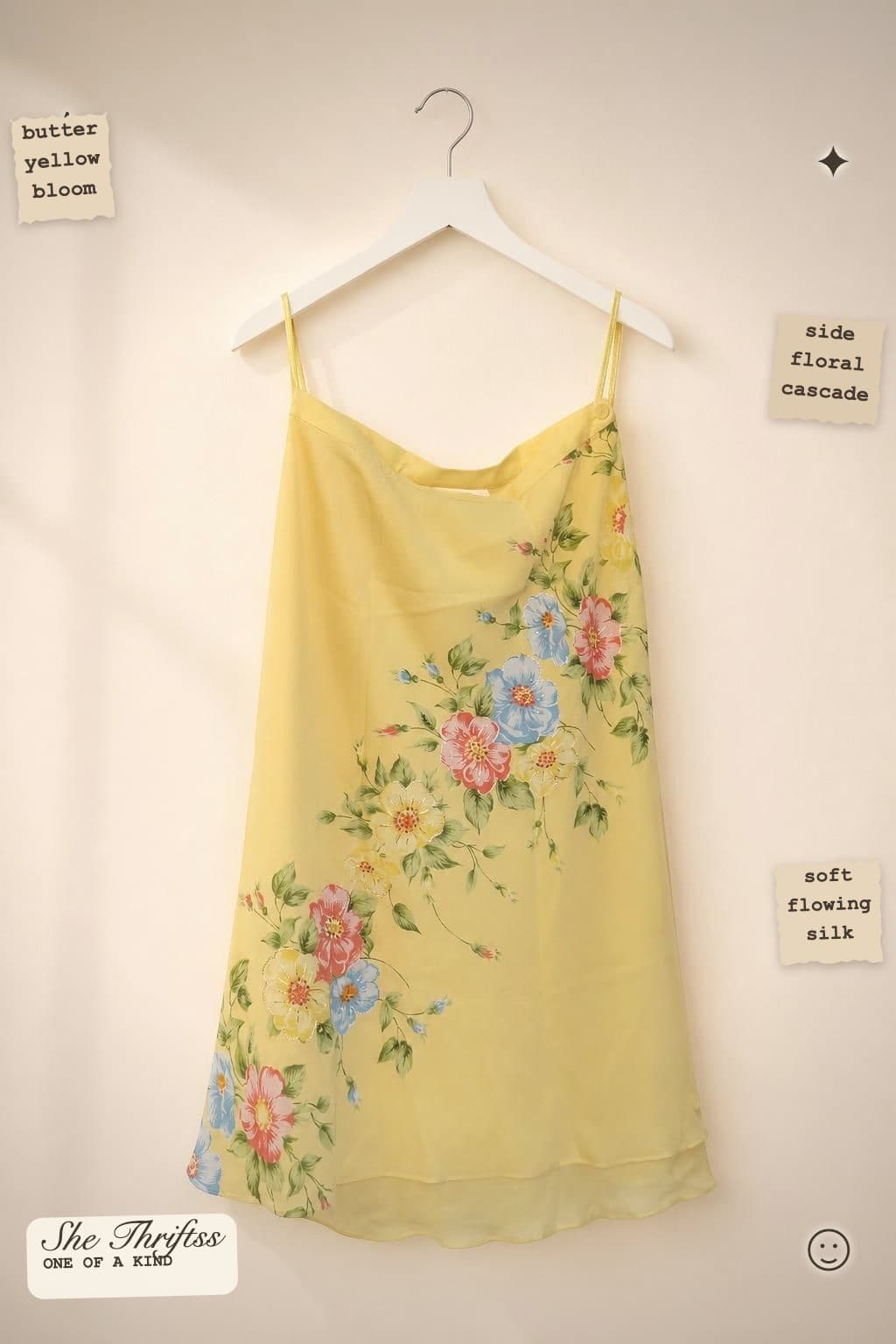 Butter yellow skirt